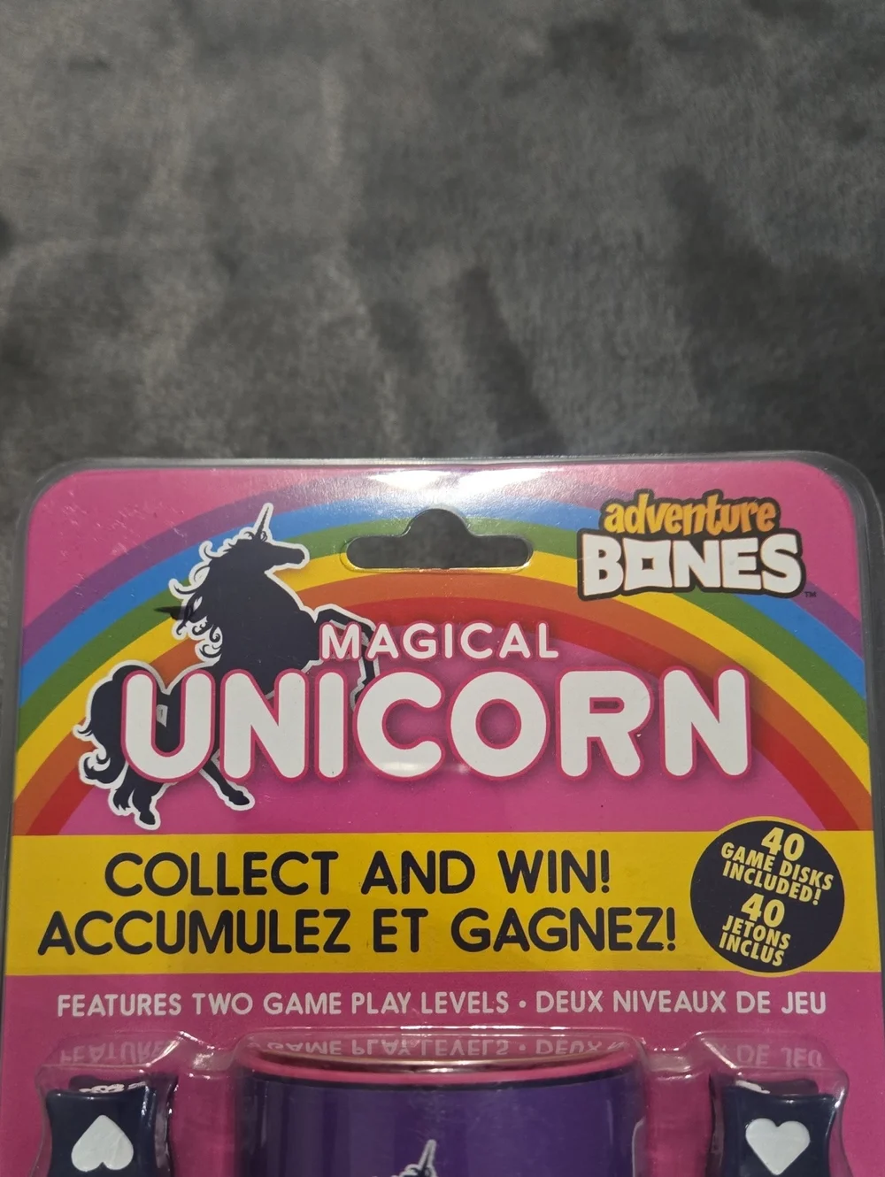 Magical Unicorn Adventures Bones Collect And Win Game 2-8 Players 8yrs+